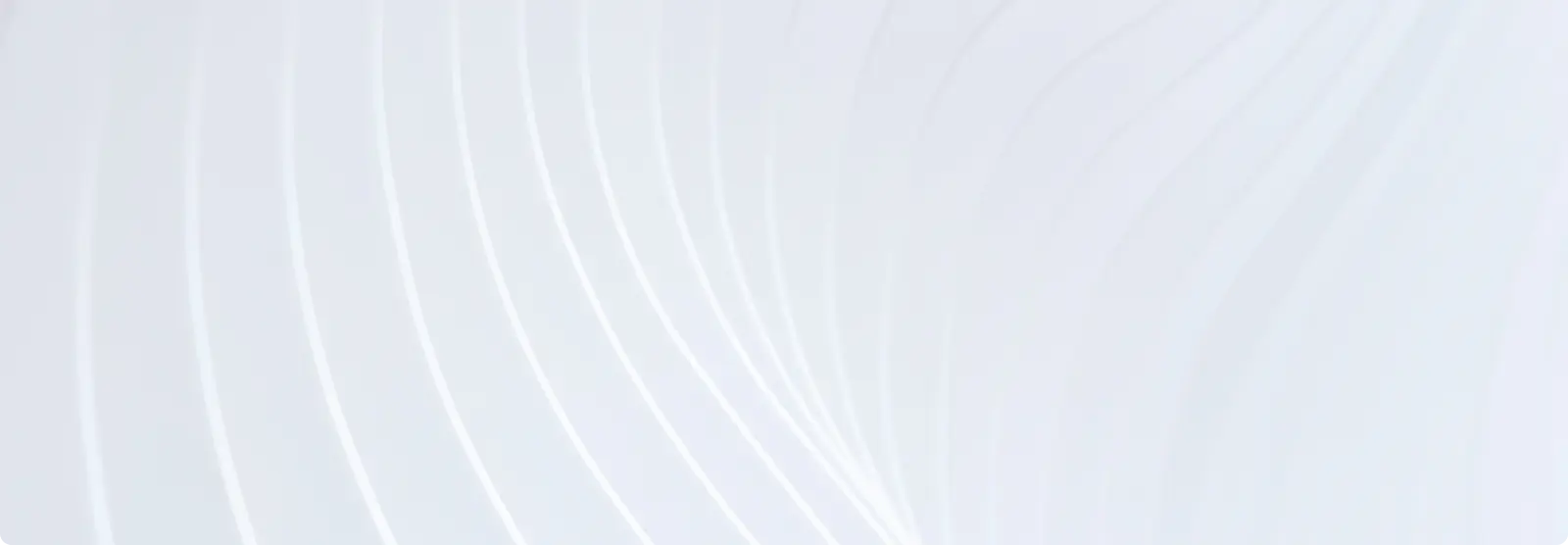 A smooth, light gray background with subtle, flowing white lines creating a wave-like pattern.